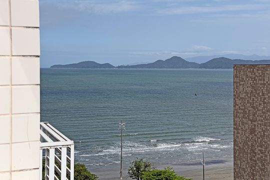 Vista da Sala de apartamento para alugar com 2 quartos, 96m² em Ponta da Praia, Santos
