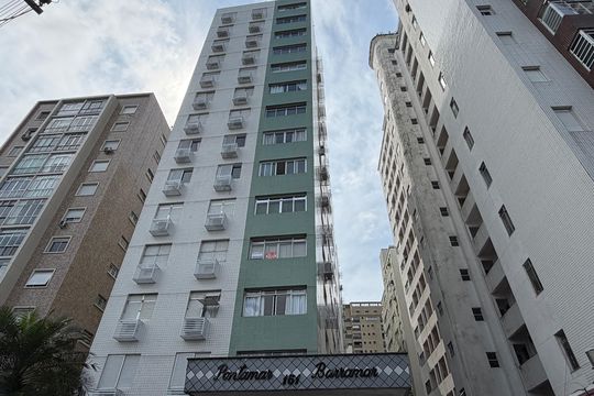 Fachada de apartamento para alugar com 2 quartos, 96m² em Ponta da Praia, Santos