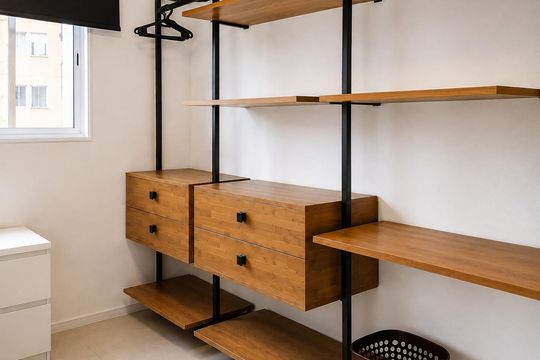 Quarto de apartamento para alugar com 2 quartos, 40m² em São Luiz, Gravataí