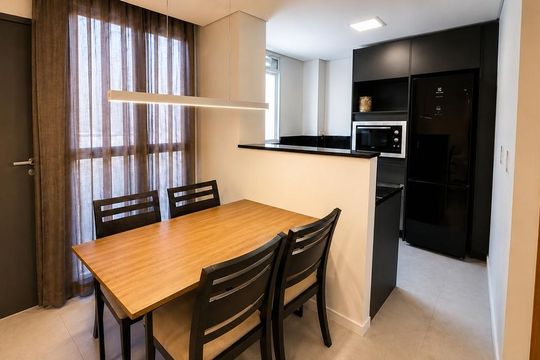 Cozinha de apartamento para alugar com 2 quartos, 40m² em São Luiz, Gravataí