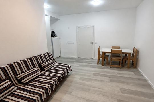Sala de apartamento para alugar com 1 quarto, 43m² em Santo Cristo, Rio de Janeiro