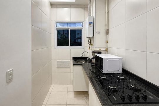 Área de serviço de apartamento para alugar com 1 quarto, 43m² em Santo Cristo, Rio de Janeiro
