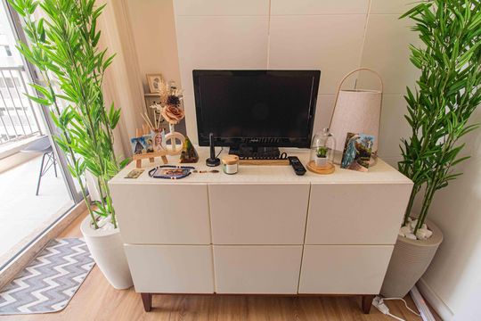 Detalhe da Sala de kitnet/studio para alugar com 1 quarto, 36m² em Vila Mariana, São Paulo