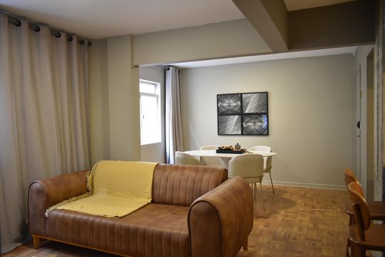 Sala/Cozinha de apartamento à venda com 2 quartos, 60m² em Planalto Paulista, São Paulo