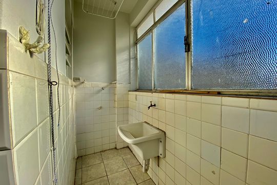 Área de serviço de apartamento à venda com 3 quartos, 103m² em Funcionários, Belo Horizonte