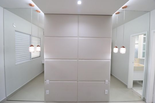 Quarto 3 - Suíte de casa de condomínio para alugar com 3 quartos, 130m² em Morada da Colina, Uberlândia