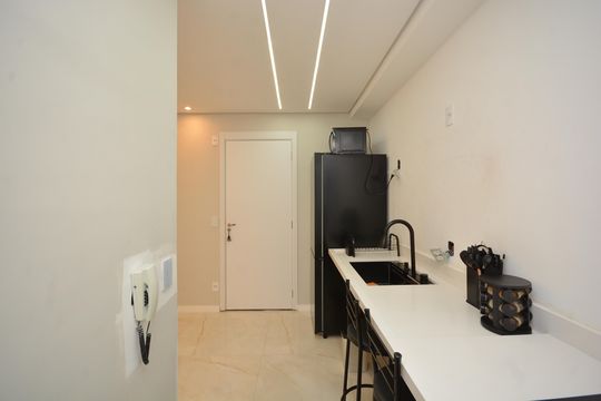 Cozinha de apartamento à venda com 2 quartos, 39m² em Socorro, São Paulo