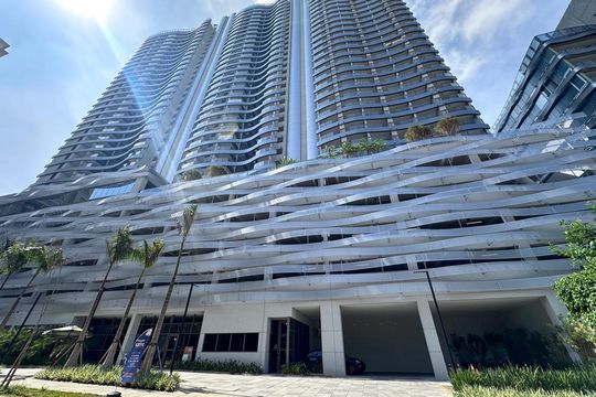 Fachada de apartamento para alugar com 1 quarto, 49m² em Jardim das Acacias, São Paulo