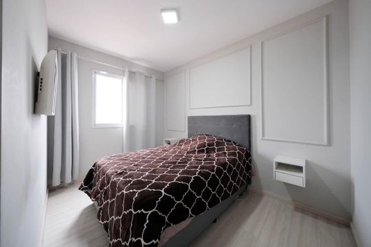 Quarto 2 de apartamento para alugar com 2 quartos, 37m² em Vila Ré, São Paulo