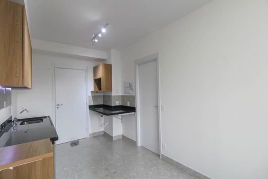 Sala/Cozinha de apartamento para alugar com 1 quarto, 30m² em Vila Graciosa, São Paulo