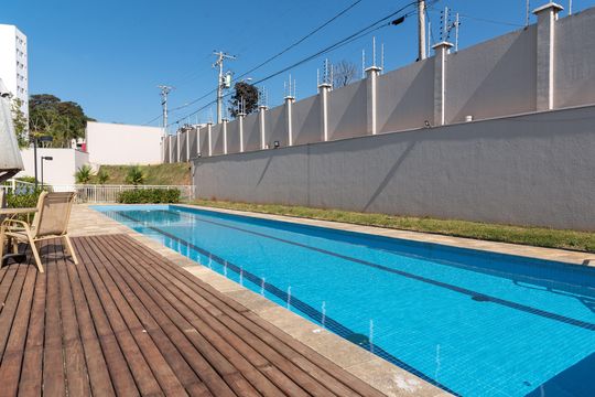 Área comum - Piscina de apartamento à venda com 2 quartos, 80m² em Parque Prado, Campinas