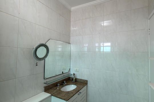 Suíte Banheiro  de apartamento para alugar com 1 quarto, 120m² em Vila Caminho do Mar, São Bernardo do Campo