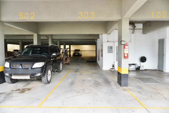 Garagem - 02 vagas  de apartamento à venda com 3 quartos, 83m² em Sagrada Família, Belo Horizonte