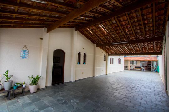 Garagem de casa à venda com 3 quartos, 276m² em Parque Novo Oratório, Santo André