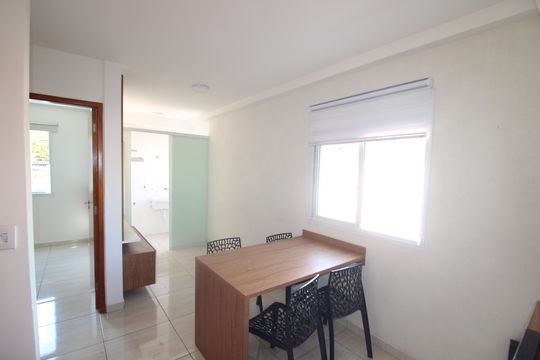 Sala / Cozinha de apartamento para alugar com 1 quarto, 29m² em Parque Mandaqui, São Paulo