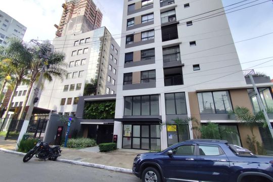 Fachada de apartamento para alugar com 1 quarto, 35m² em Pinheiros, São Paulo