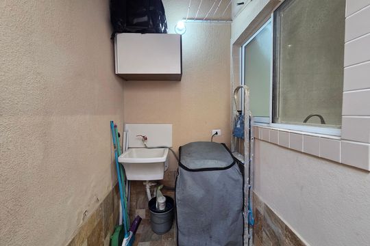 Área de Serviço de casa de condomínio para alugar com 2 quartos, 58m² em Nova Mirim, Praia Grande