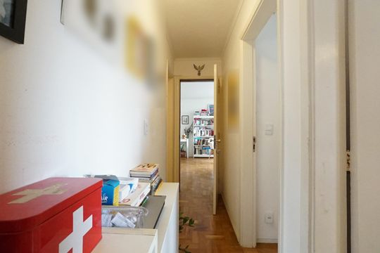 Corredor de apartamento à venda com 3 quartos, 96m² em Vila Clementino, São Paulo