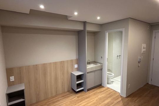 Sala/Quarto de apartamento à venda com 1 quarto, 22m² em Paraíso, São Paulo
