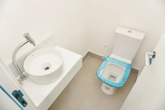 Sala 2 - Lavabo  de apartamento à venda com 3 quartos, 184m² em Luxemburgo, Belo Horizonte