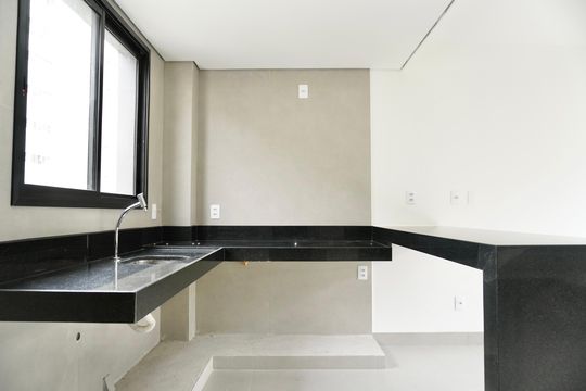 Cozinha e Área de Serviço de apartamento à venda com 3 quartos, 184m² em Luxemburgo, Belo Horizonte
