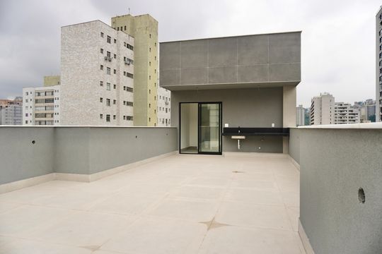 Varanda 2 da Cobertura  de apartamento à venda com 3 quartos, 184m² em Luxemburgo, Belo Horizonte