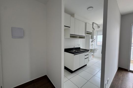 Cozinha de apartamento à venda com 2 quartos, 49m² em Padroeira, Osasco