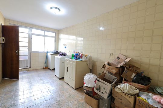 Área de Serviço de casa à venda com 5 quartos, 282m² em Vila Campo Grande, São Paulo
