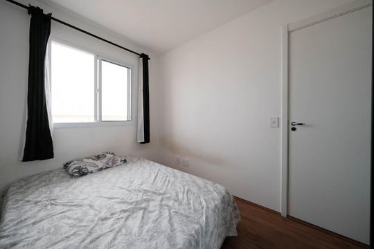 Suíte de apartamento para alugar com 1 quarto, 35m² em Vila Ré, São Paulo