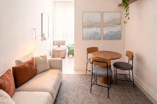 Sala de apartamento à venda com 2 quartos, 50m² em Ipanema, Rio de Janeiro