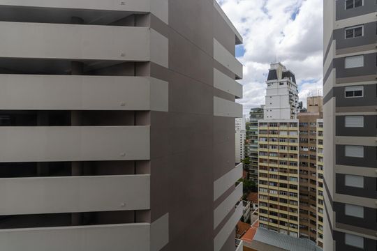 Vista studio de kitnet/studio para alugar com 1 quarto, 25m² em Vila Nova Conceição, São Paulo