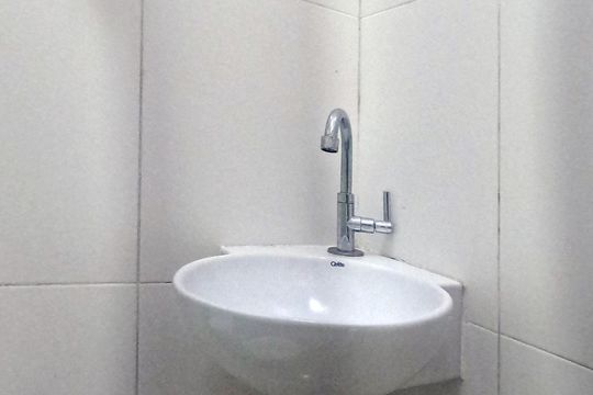 Banheiro de apartamento para alugar com 1 quarto, 30m² em Embaré, Santos