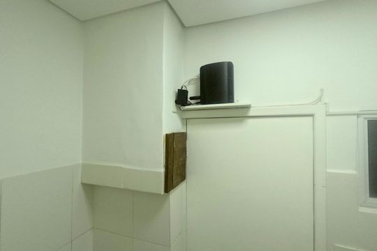Cozinha de apartamento para alugar com 1 quarto, 30m² em Embaré, Santos