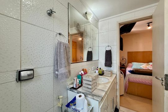 Banheiro Suíte  de apartamento à venda com 3 quartos, 85m² em Campo Belo, São Paulo