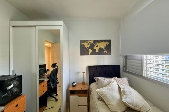 Quarto 3 de apartamento à venda com 3 quartos, 85m² em Campo Belo, São Paulo