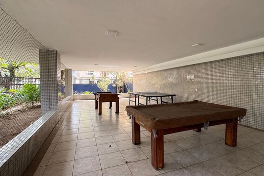 Área comum de apartamento para alugar com 2 quartos, 110m² em Balneario Guarujá, Guarujá