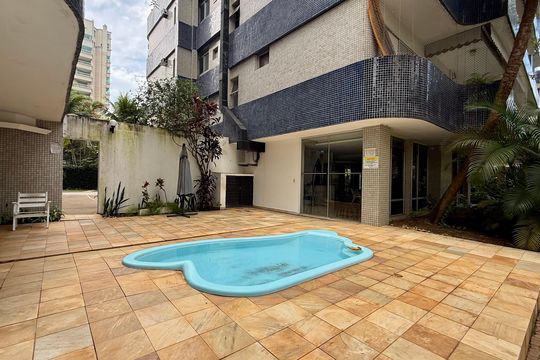 Área comum de apartamento para alugar com 2 quartos, 110m² em Balneario Guarujá, Guarujá
