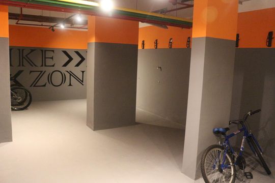 Área comum de kitnet/studio para alugar com 1 quarto, 21m² em Santa Paula, São Caetano do Sul