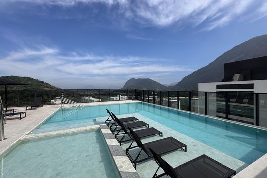Área comum de apartamento para alugar com 3 quartos, 72m² em Barra Olímpica, Rio de Janeiro