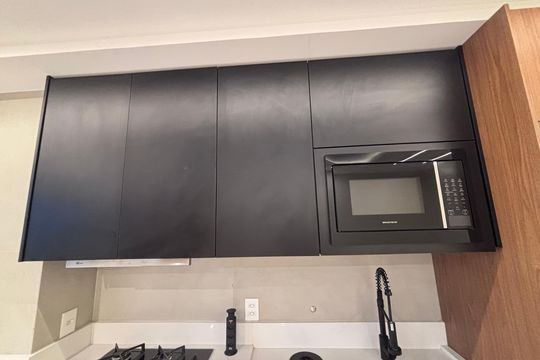 Cozinha de apartamento para alugar com 3 quartos, 72m² em Barra Olímpica, Rio de Janeiro