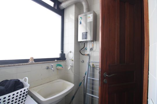 Área de serviço de apartamento à venda com 3 quartos, 174m² em Pechincha, Rio de Janeiro