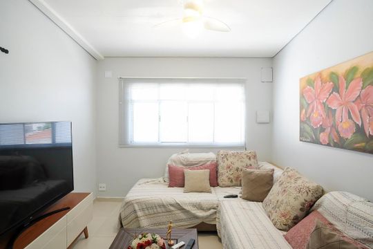 Sala de casa para alugar com 2 quartos, 97m² em Santa Maria, São Caetano do Sul
