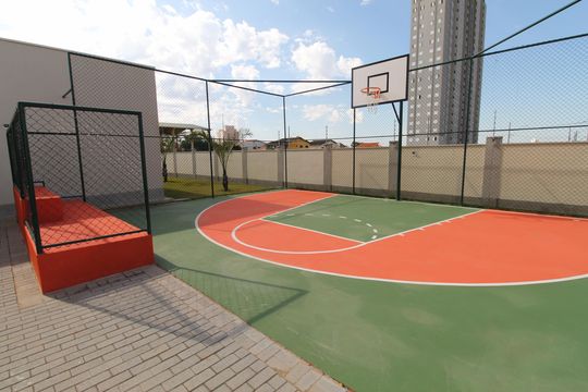 Área comum - Quadra Esportiva de apartamento para alugar com 2 quartos, 36m² em Parque dos Ipes, São José dos Campos