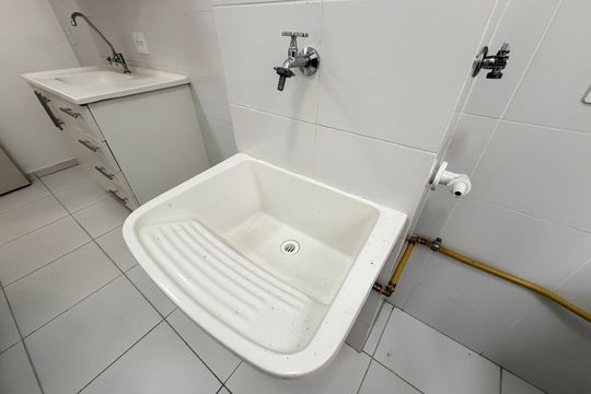 Área de Serviço de kitnet/studio para alugar com 1 quarto, 29m² em Mooca, São Paulo