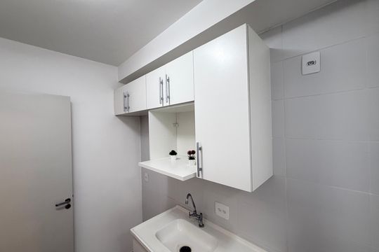 Cozinha de kitnet/studio para alugar com 1 quarto, 29m² em Mooca, São Paulo