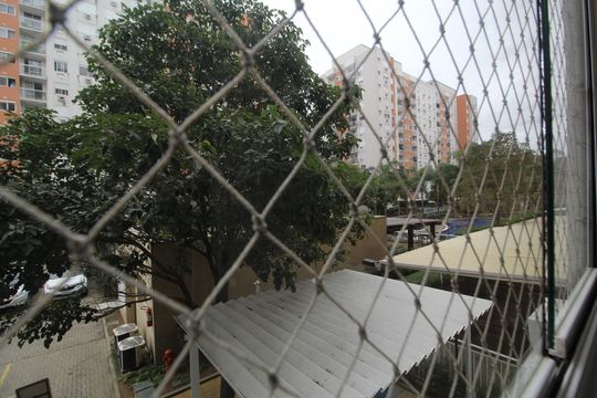 Sala - Vista de apartamento à venda com 2 quartos, 60m² em Anil, Rio de Janeiro