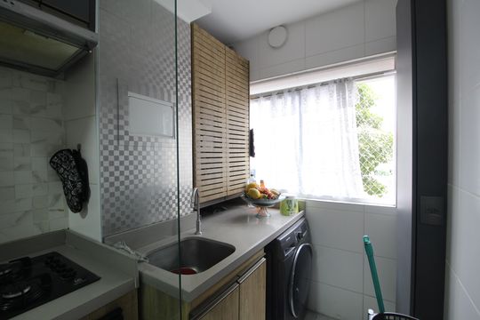 Área de Serviço de apartamento à venda com 2 quartos, 60m² em Anil, Rio de Janeiro