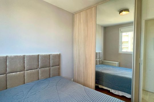 Suite de apartamento à venda com 2 quartos, 60m² em Alto de Pinheiros, São Paulo