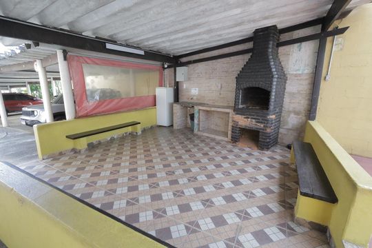 Área comum - Churrasqueira de apartamento para alugar com 2 quartos, 53m² em Parque Oratório, Santo André