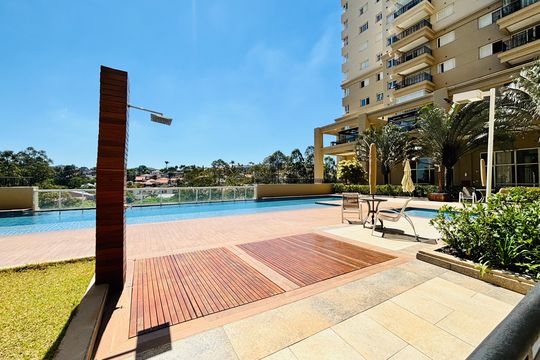 Área comum de apartamento para alugar com 3 quartos, 96m² em Alphaville Conde Ii, Barueri